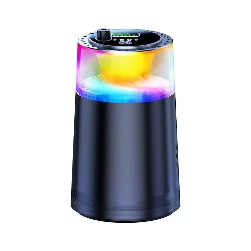 Smart Car Air Freshener with RGB Light and Fog Effect ZahraSouq.com